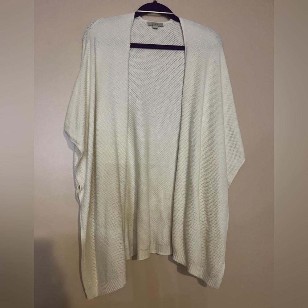 Loft | Knit Open Front Kimono Cardigan Short Sleeve